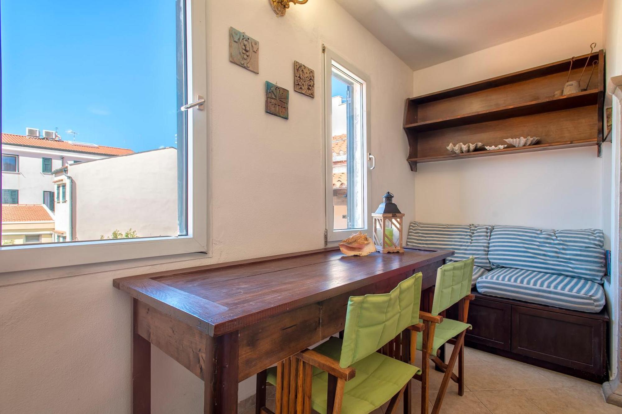 Terrazza Del Convento - Cozy Apartment With Seeview Private Terrace Alghero Zewnętrze zdjęcie